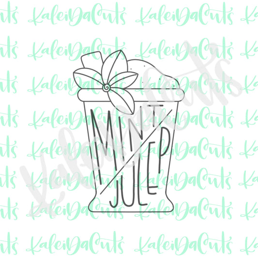 Mint Julep Cookie Cutter