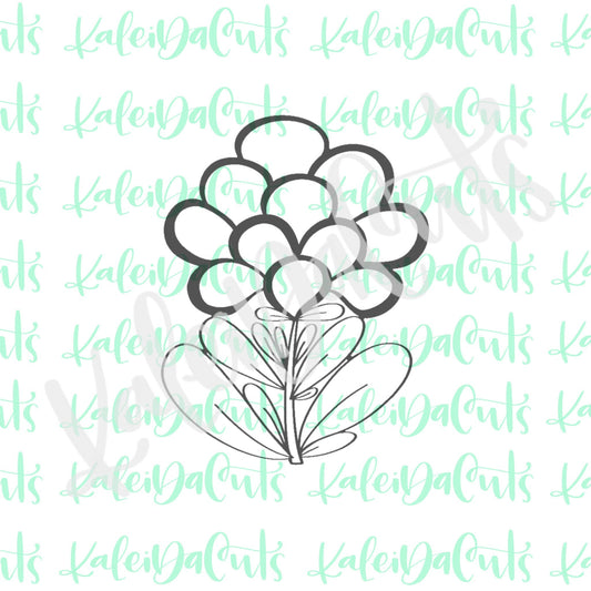 Wildflower 2 Cookie Cutter