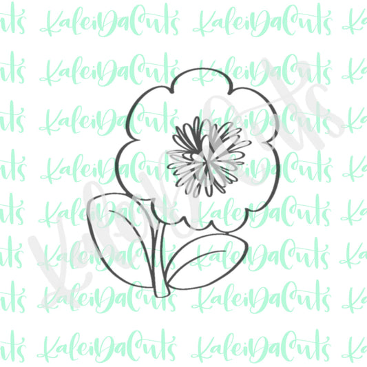 Wildflower 3 Cookie Cutter
