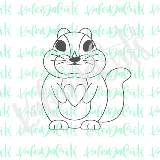 Chipmunk Cookie Cutter