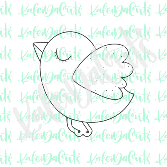 Whimsy Bird 2 Cookie Cutter