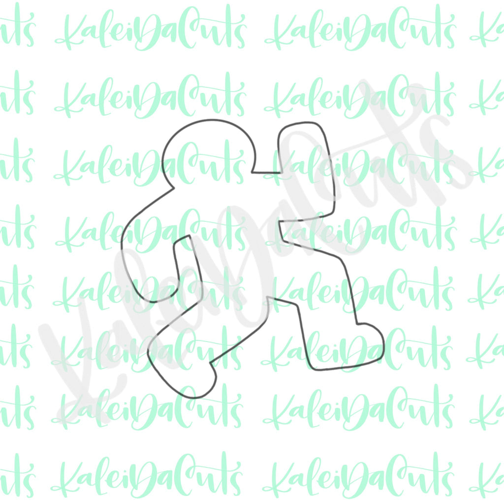 Body Outline Cookie Cutter
