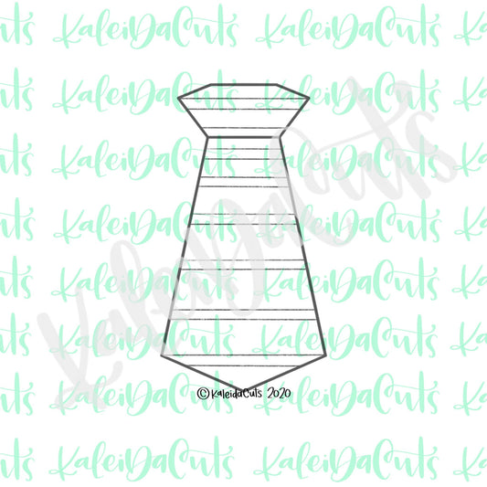 Tall Tie Cookie Cutter (skinny Design)