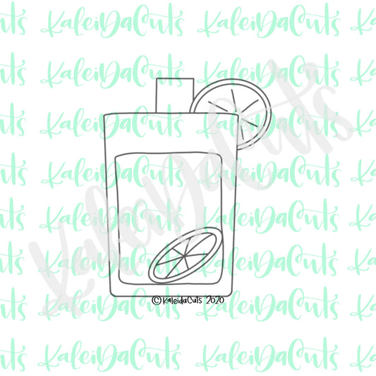 Lemonade Glass Cookie Cutter