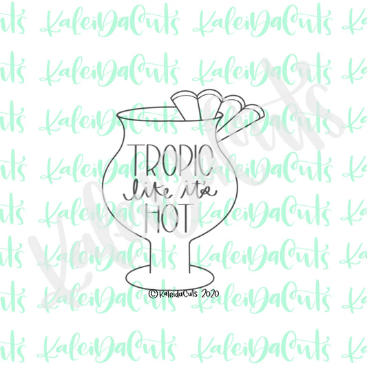 Tropical Drink 2020 Cookie Cutter