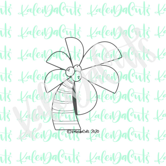 Funky Palm Tree Cookie Cutter