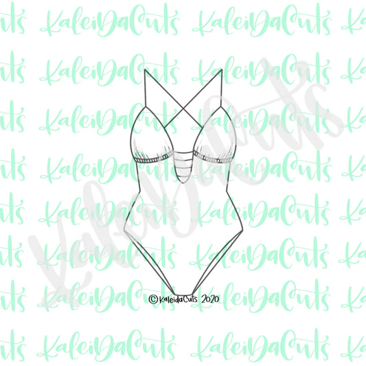 Swimsuit 2 Cookie Cutter