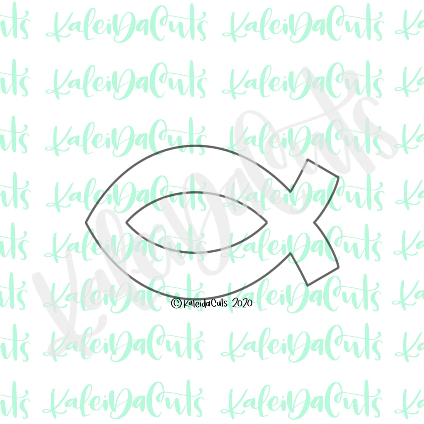 Jesus Fish Cookie Cutter
