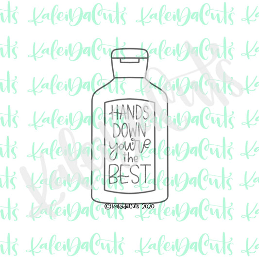 Tall Bottle Cookie Cutter (skinny design)