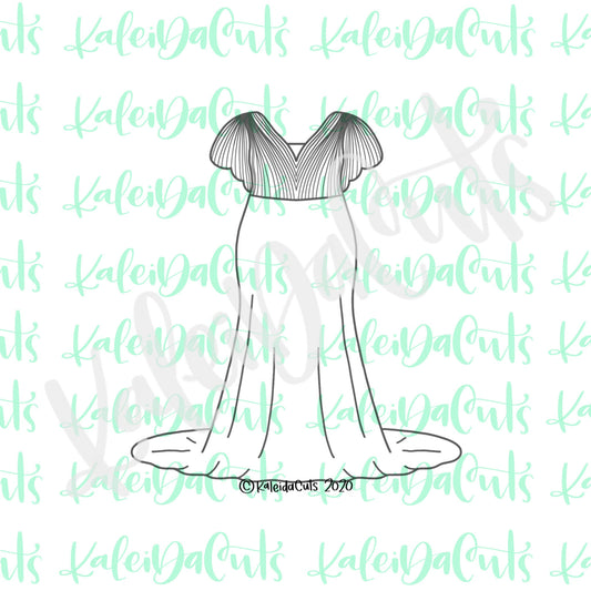 Wedding Gown 4 Cookie Cutter