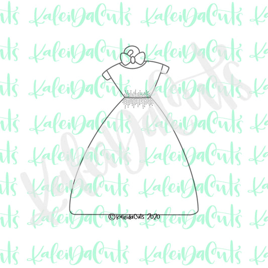Dress on Hanger 1 Cookie Cutter
