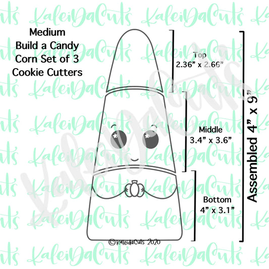 Build a Candy Corn Set - 3 Cookie Cutters