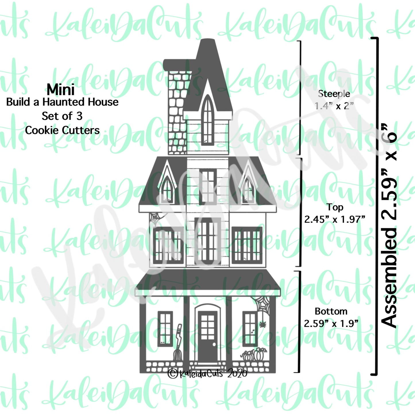 Build a Haunted House Set of 3 Cookie Cutters