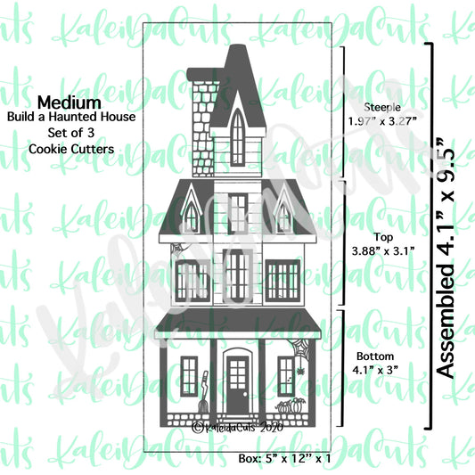 Build a Haunted House Set of 3 Cookie Cutters