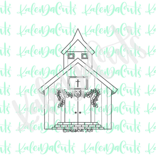 Wedding Chapel Cookie Cutter