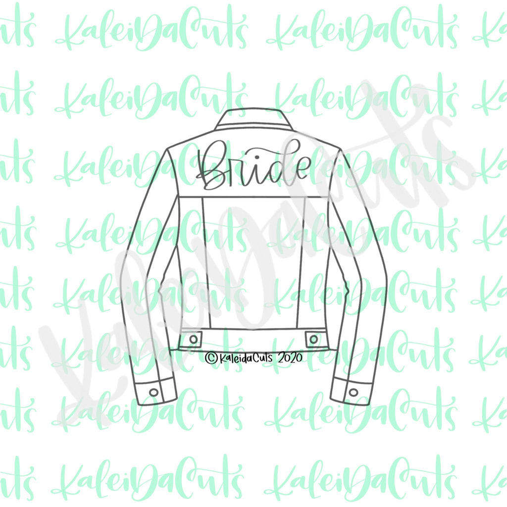 Jean Jacket Cookie Cutter KaleidaCuts