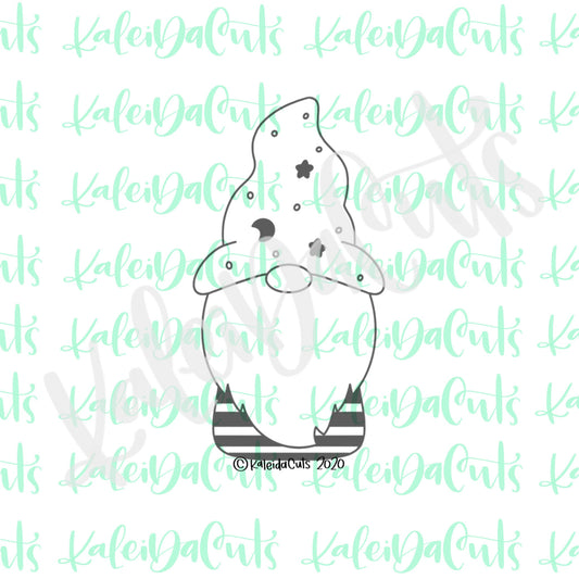 Tall Fall Gnome Cookie Cutter (cookie stick)