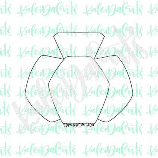 Geo Pumpkin Cookie Cutter