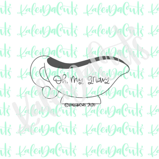 Tall Gravy Bowl 1 Cookie Cutter (cookie stick)