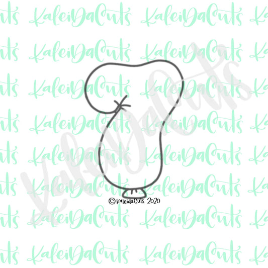 Balloon Number 7 Cookie Cutter