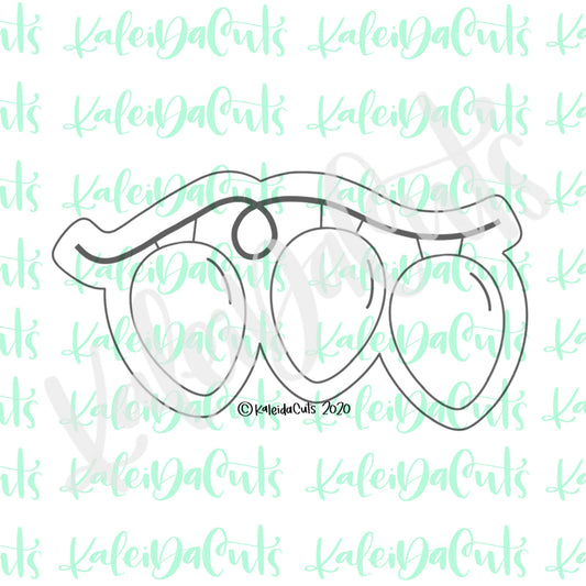 String of Lights Cookie Cutter