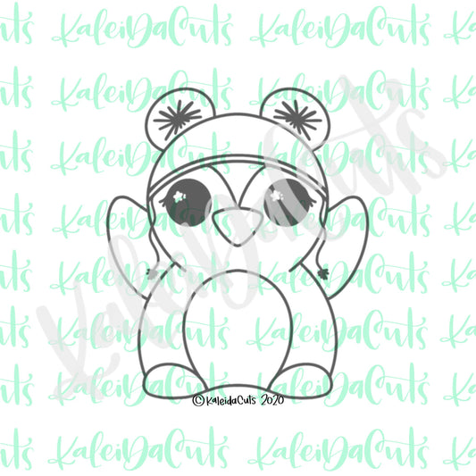 Pom Pom Penguin Cookie Cutter