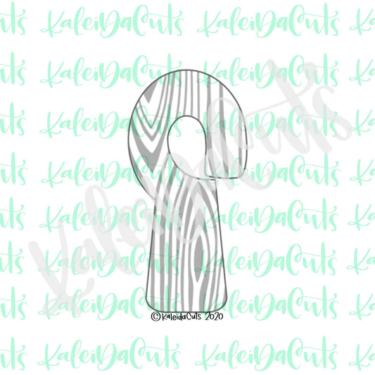Tall Staff Cookie Cutter (cookie stick)