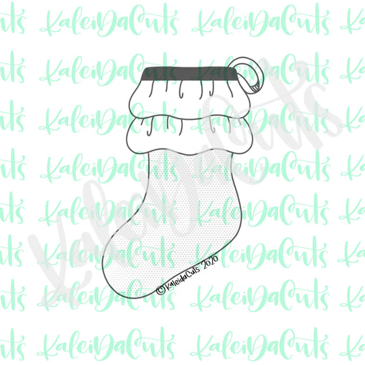 Farmhouse Stocking Cookie Cutter