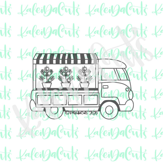 VW Flower Van Cookie Cutter