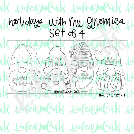 Gnomies Cookie Cutter Set of 4