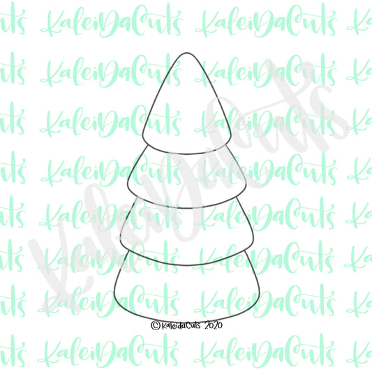Minimalist Tree Cookie Cutter