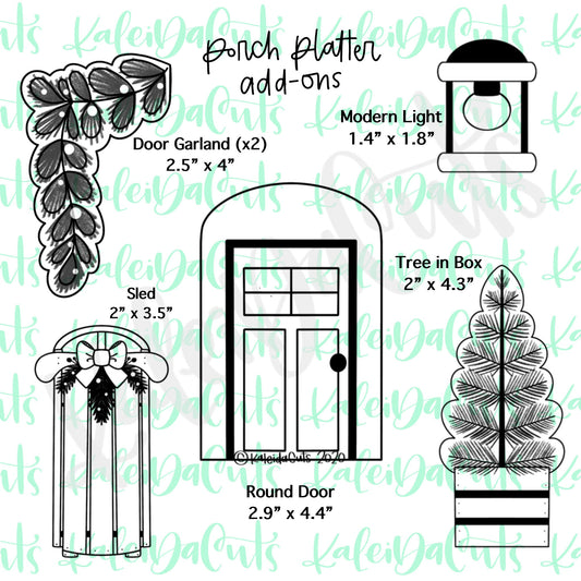 Porch Platter Add on Cookie Cutters