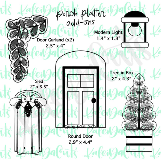Porch Platter Add on Cookie Cutters