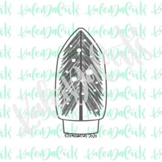 Tall Bottle Brush Cookie Cutter