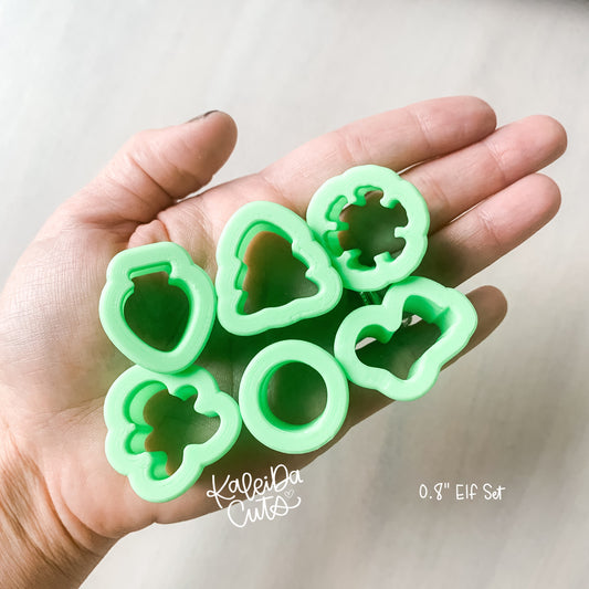Elfin Mini Cookie Cutter Set