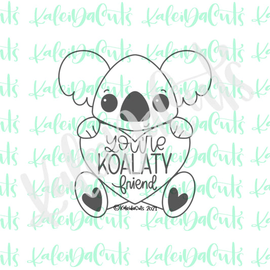 Koala Heart Cookie Cutter
