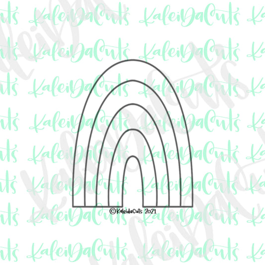 Rainbow 2021 Cookie Cutter