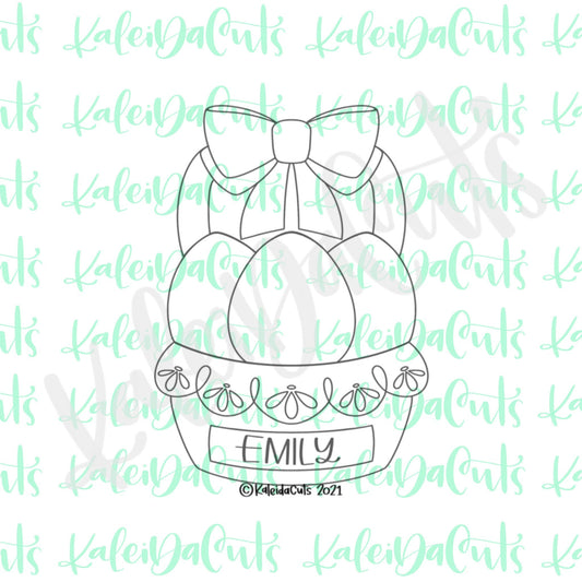 Easter Basket 2021 Cookie Cutter