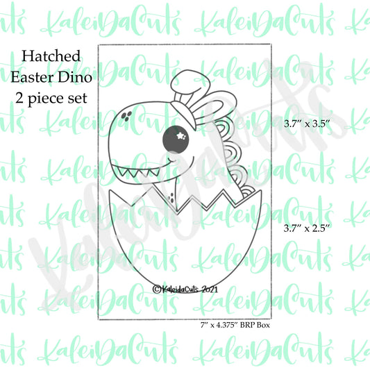 Hatched Dino Set Cookie Cutter