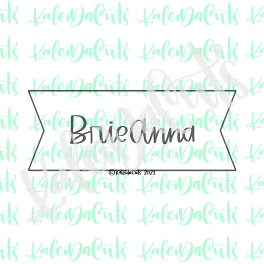 BrieAnna Plaque Cookie Cutter