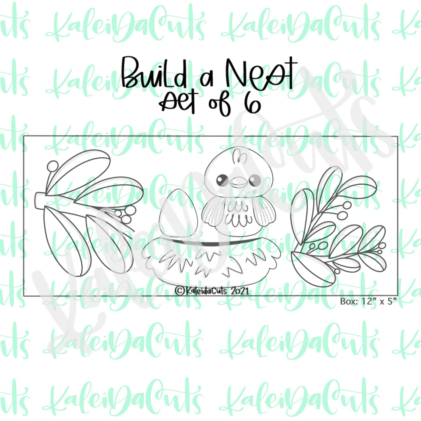Build a Nest Set of 6 Cookie Cutters