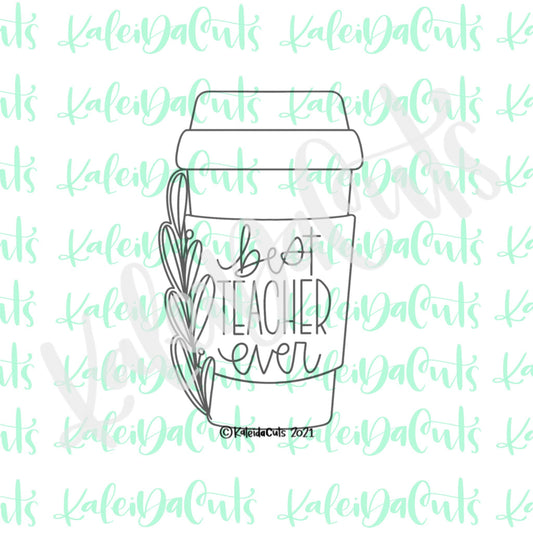 Leafy Coffee Cookie Cutter