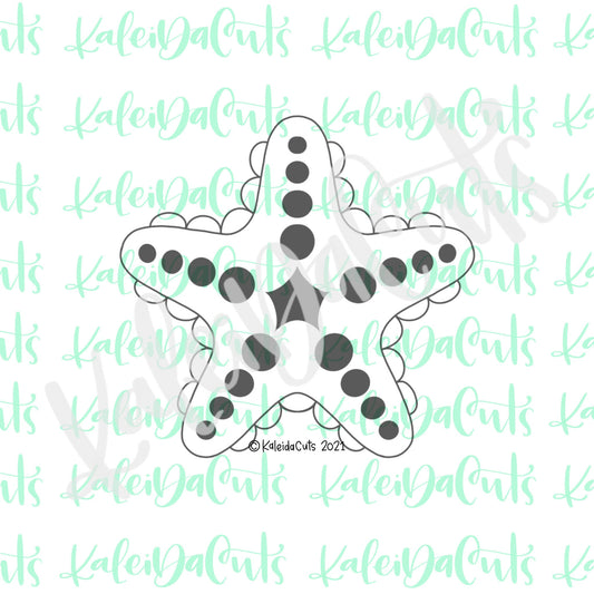 Scallop Starfish Cookie Cutter