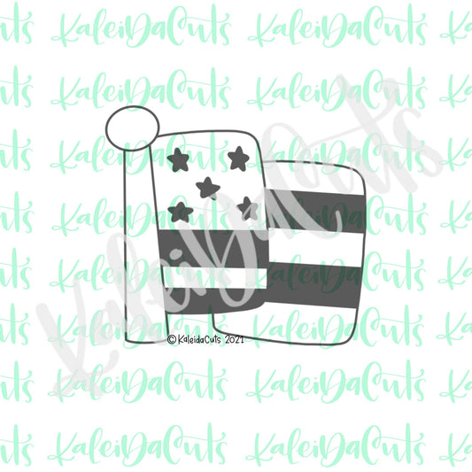 American Flag Cookie Cutter