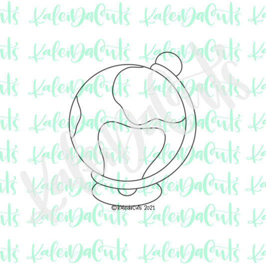 Globe 2 Cookie Cutter