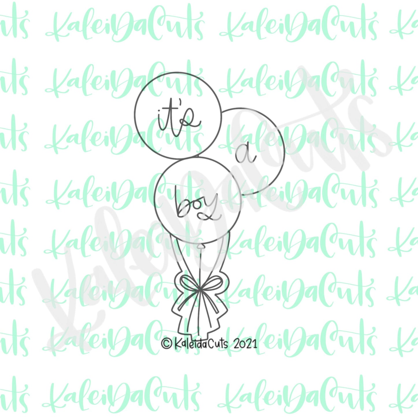 Balloon Trio Cookie Cutter