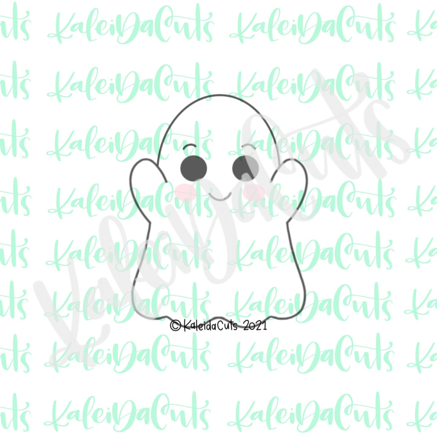 Dancing Ghost Cookie Cutter