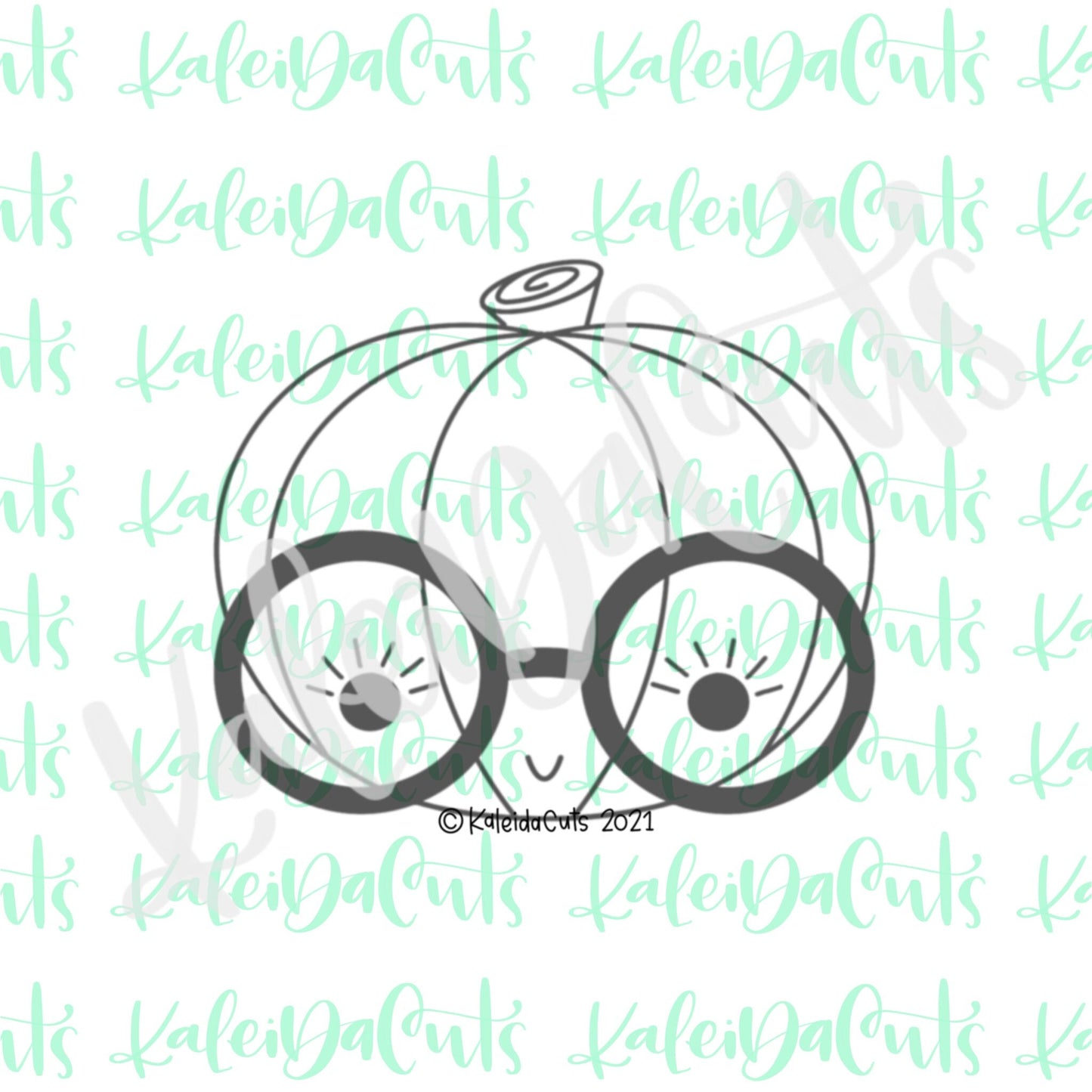 Diva Pumpkin Cookie Cutter