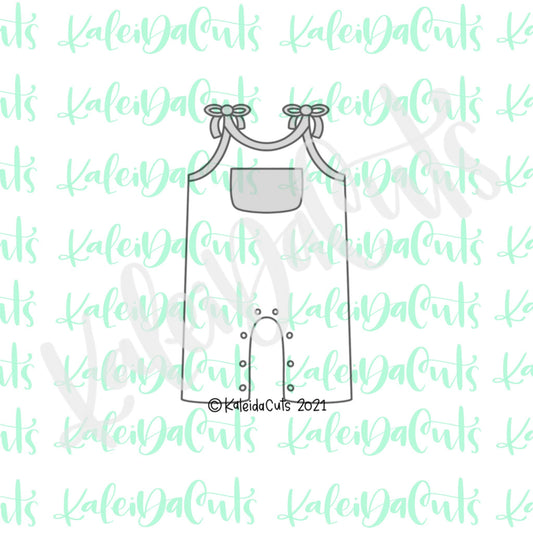 Tied Overalls Cookie Cutter
