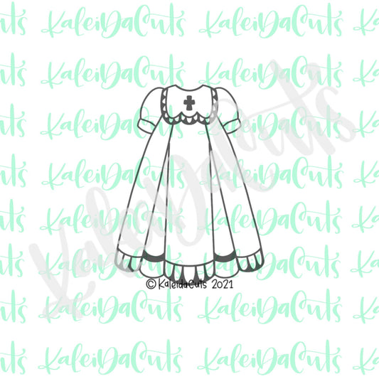 Communion Dress Cookie Cutter